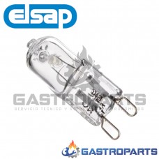 Lámpara halógena 25W 230V G9 300°C